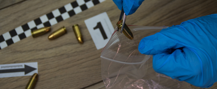 Bullets used as ballistic evidence